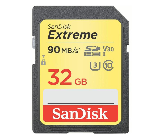 SANDISK SDHC 32GB 40MB/s SDSDXVE-032G-GNCIN - 329660 - zdjęcie